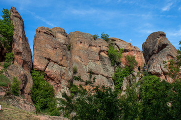 Ruins of Medieval Belogradchik Fortress known as Kaleto, Bulgaria