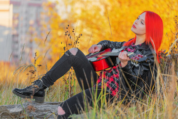 Portrait of a beautiful young woman