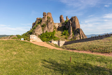 Plakat Ruins of Medieval Belogradchik Fortress known as Kaleto, Bulgaria