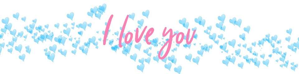 Valentine's day gift cart with i love you text. Love related items. Home decoration printable.