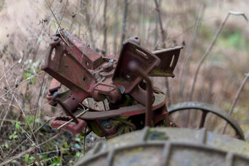 Abandoned haunted distillery next to an old palace in Poland 
