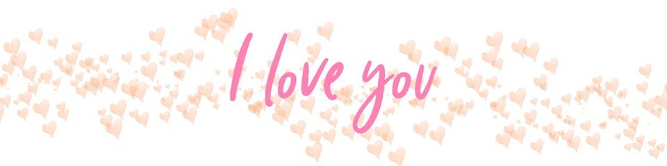 Valentine's day gift cart with i love you text. Love related items. Home decoration printable.