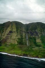 waterfall on the coast © darksideofpink
