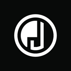 J logo| J round Logo| J circle logo| J logo template