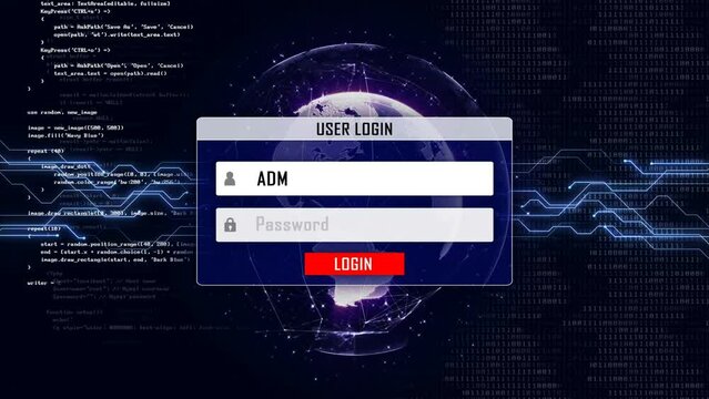 LEVEL UP and Earth Connections Network, Animation, Background, Loop, 4k
