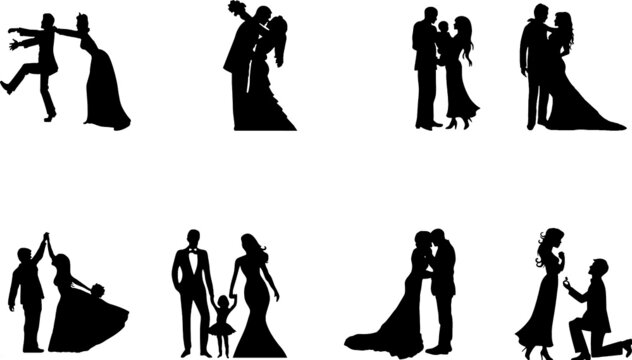 wedding EPS, wedding Silhouette, wedding Vector, wedding Cut File, wedding Vector