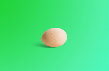 Chicken egg. Egg concept, lots of protein. Eating scrambled eggs, eggshells.