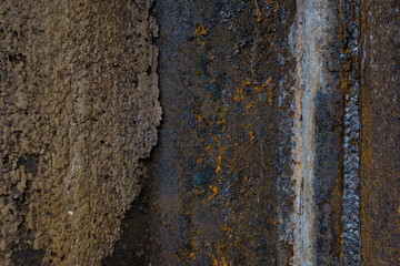 rusty metal background