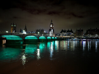 bridge at night