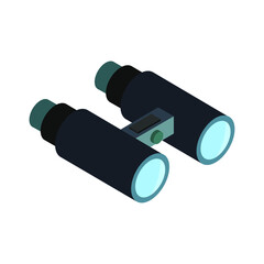 Isometric binoculars