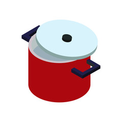 Isometric pot