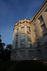 building in the city
