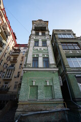 building in the city