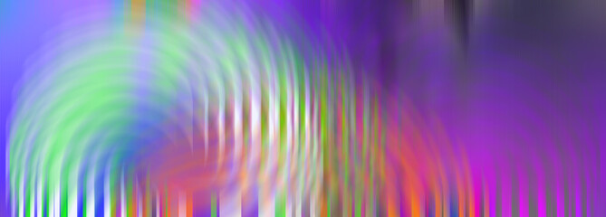 Abstract neon glitch art background image.