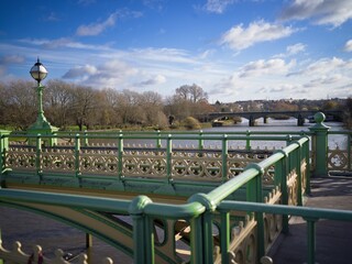 bridge over the river