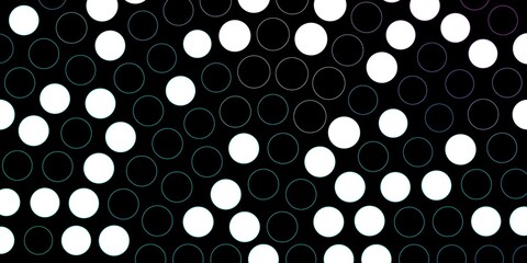 Dark Pink, Blue vector background with spots. Colorful illustration with gradient dots in nature style. New template for a brand book.