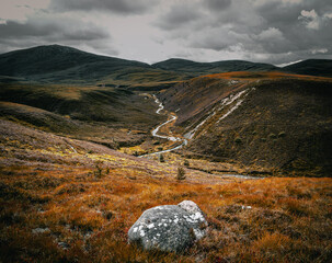 landscape in the mountains