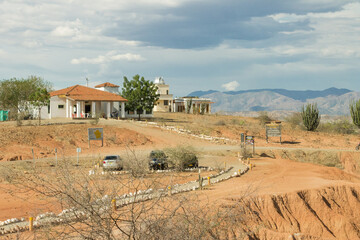 Desierto de la tatacoa villavieja departamento del huila Colombia