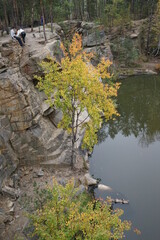 autumn in the mountains