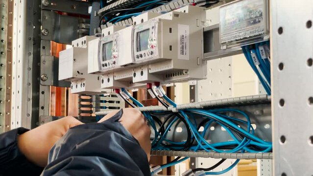 Wiring harness while arranging the wire numbers