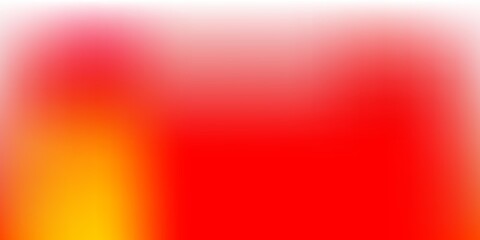 Light Red, Yellow vector abstract blur background.