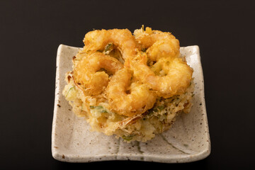 海老　かき揚げ