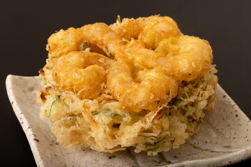 海老　かき揚げ