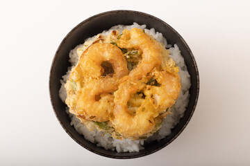 海老　かき揚げ丼