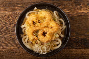 海老　かき揚げうどん