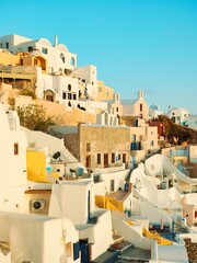 santorini houses
