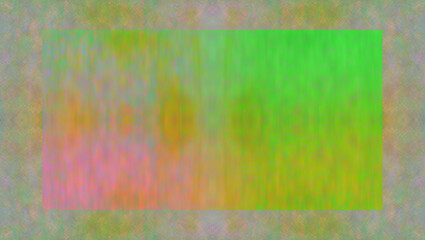 Fototapeta premium Abstract glitch art border background image.