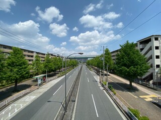 cityscape of Tatsumi area, Tokyo