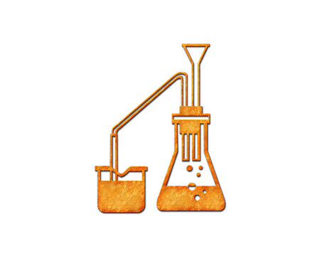 Distiller Moonshine Distill Symbol Potato Chips Icon Logo Illustration