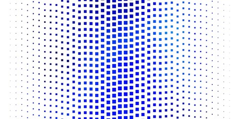 Dark BLUE vector backdrop with rectangles. Abstract gradient illustration with rectangles. Pattern for websites, landing pages.