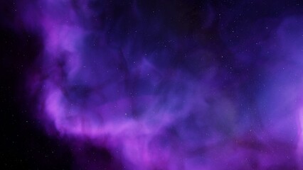 science fiction illustrarion, colorful space background with stars