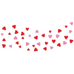 Love background illustration vector template
