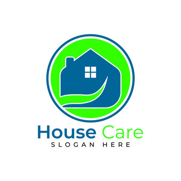 House Care logo Template, Medical House Logo