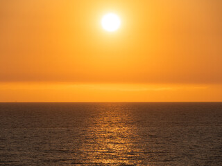 Fototapeta premium Sunset in Orange County