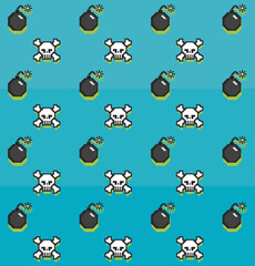 videogame background icons