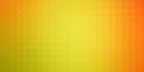 Light Red, Yellow vector layout with circle shapes. Abstract illustration with colorful spots in nature style. Design for your commercials.