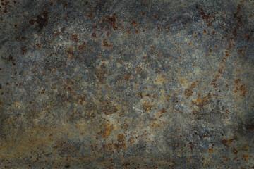 Dark rusty metal texture background