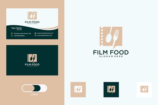 film food logo design
