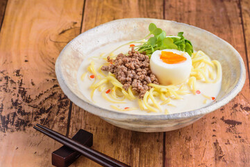 冷し豆乳担々麵