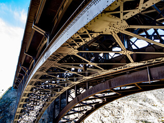 Under Virgin River Bridge - Hurricane Utah