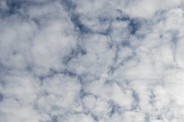 Pure white clean clouds or texture background