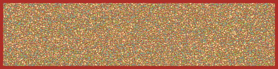 Fototapeta premium Offset Quads generative art background art illustration