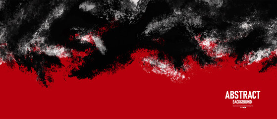 Black and red dirty grunge texture background	
