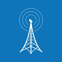 Fototapeta na wymiar Network tower icon