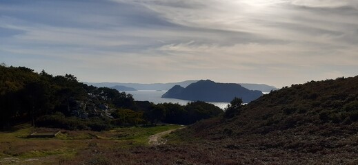 panorama of the mountains