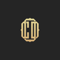 COD Monogram Logo Design For Luxury Brand!